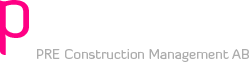 PRE Construction Management AB logotyp