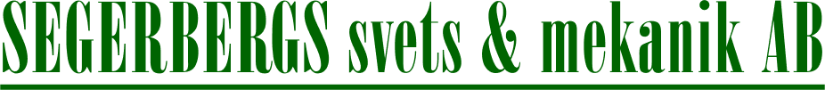 Segerbergs Svets & Mekanik AB logotyp