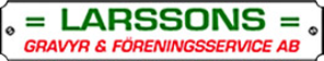 Larssons Gravyr och Föreningsservice AB logotyp