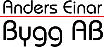 Anders Einar Bygg AB logotyp