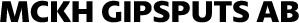 MCKH Gipsputs AB logotyp