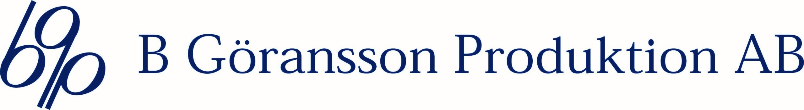 B Göransson Produktion AB logotyp