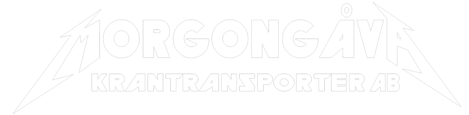 MorgonGåva KranTransporter AB logotyp