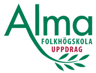 Alma folkhögskola Uppdrag AB logotyp