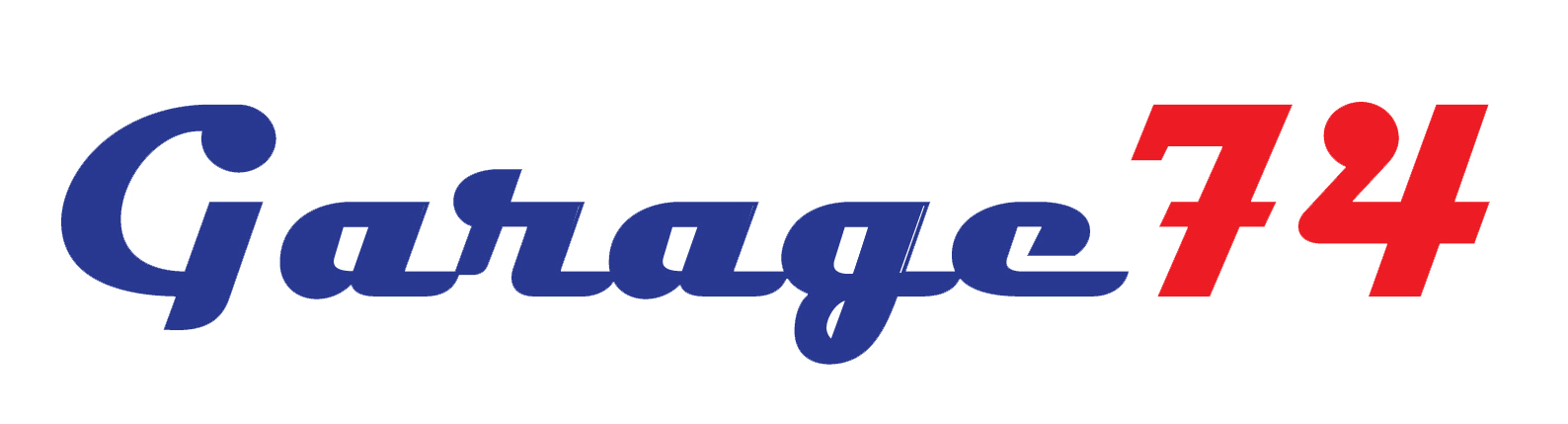 Garage74 i Kinna AB logotyp