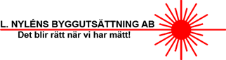 L Nyléns Byggutsättning AB logotyp