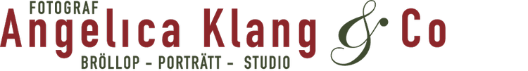 Fotograf Angelica Klang AB logotyp