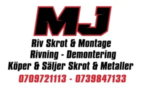 MJ Riv Skrot & Montage AB logotyp