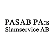 PASAB, PA:s Slamservice AB logotyp