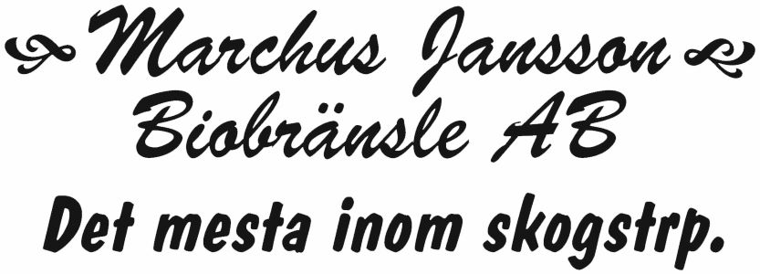 Marchus Jansson Biobränsle AB logotyp