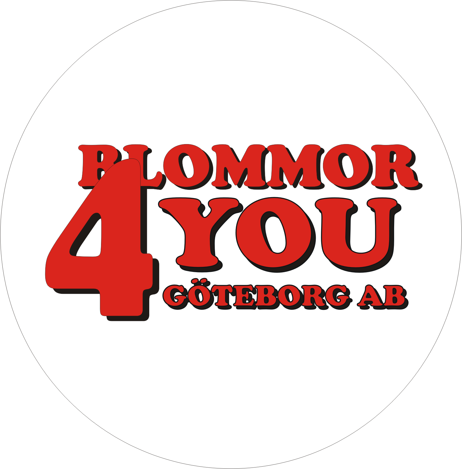 Blommor 4 you Gbg AB logotyp