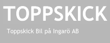 Toppskick Bil på Ingarö AB logotyp
