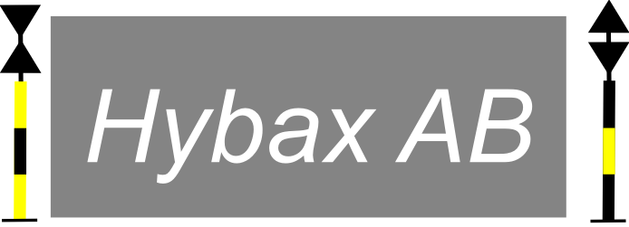 Hybax AB logotyp