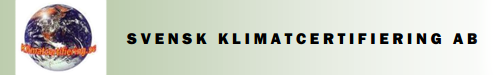 Svensk Klimatcertifiering AB logotyp