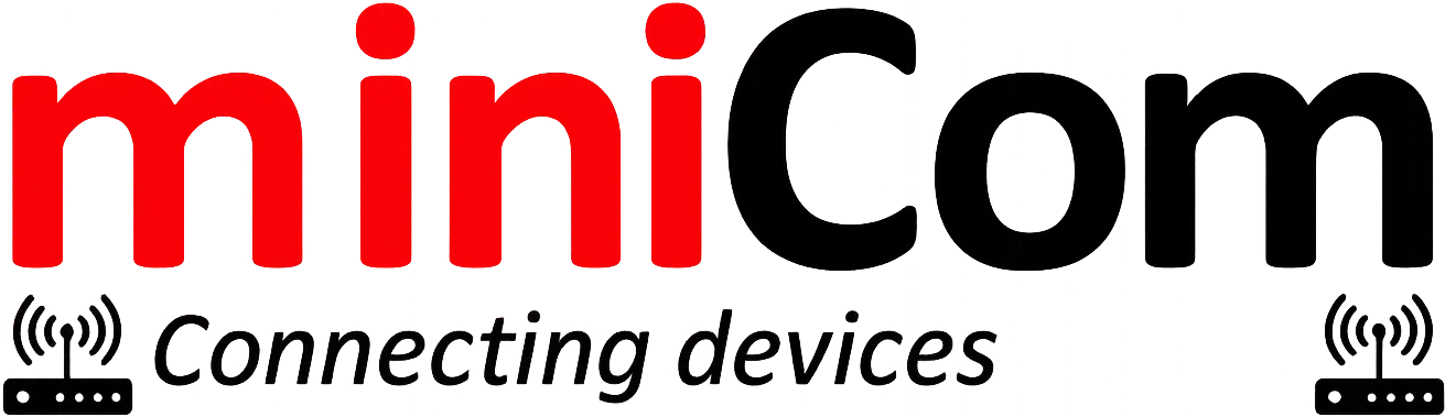 miniCom AB logotyp