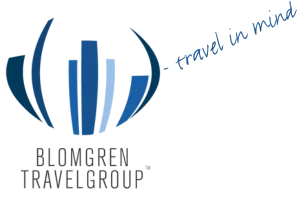 Hans Blomgren Travel Group Aktiebolag logotyp