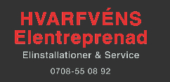 Hvarfvens Elentreprenad AB logotyp