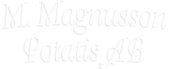 M Magnusson Potatis AB logotyp