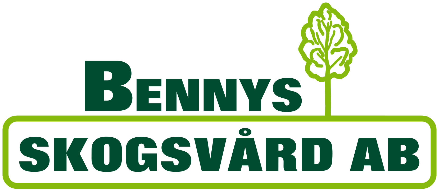 Benny Iinattis Skogsvård AB logotyp