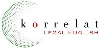 Korrelat Legal English AB logotyp