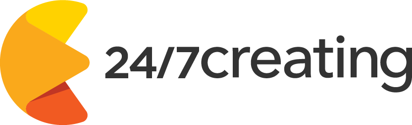 24 7 Creating AB logotyp