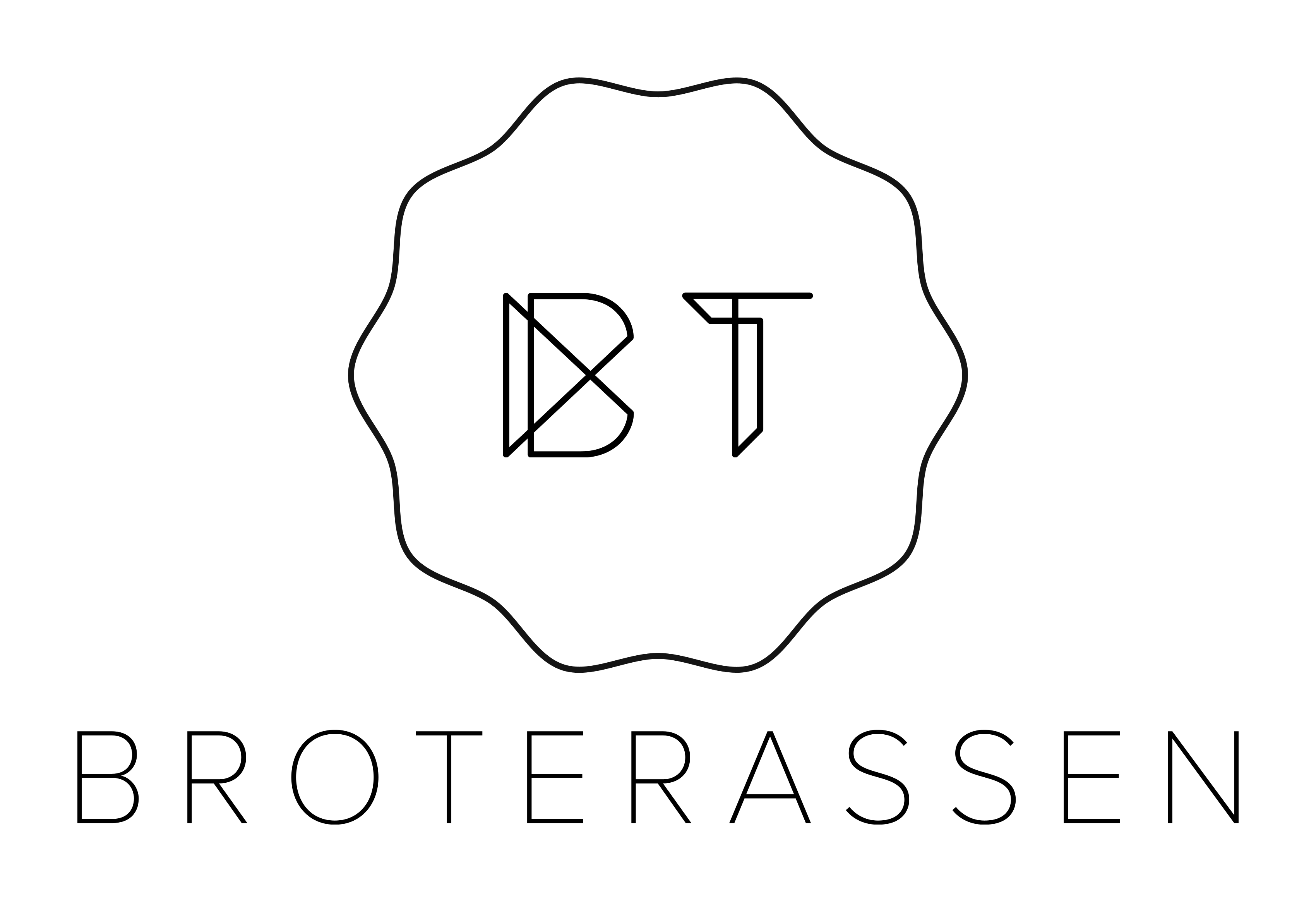 Broterassen AB logotyp