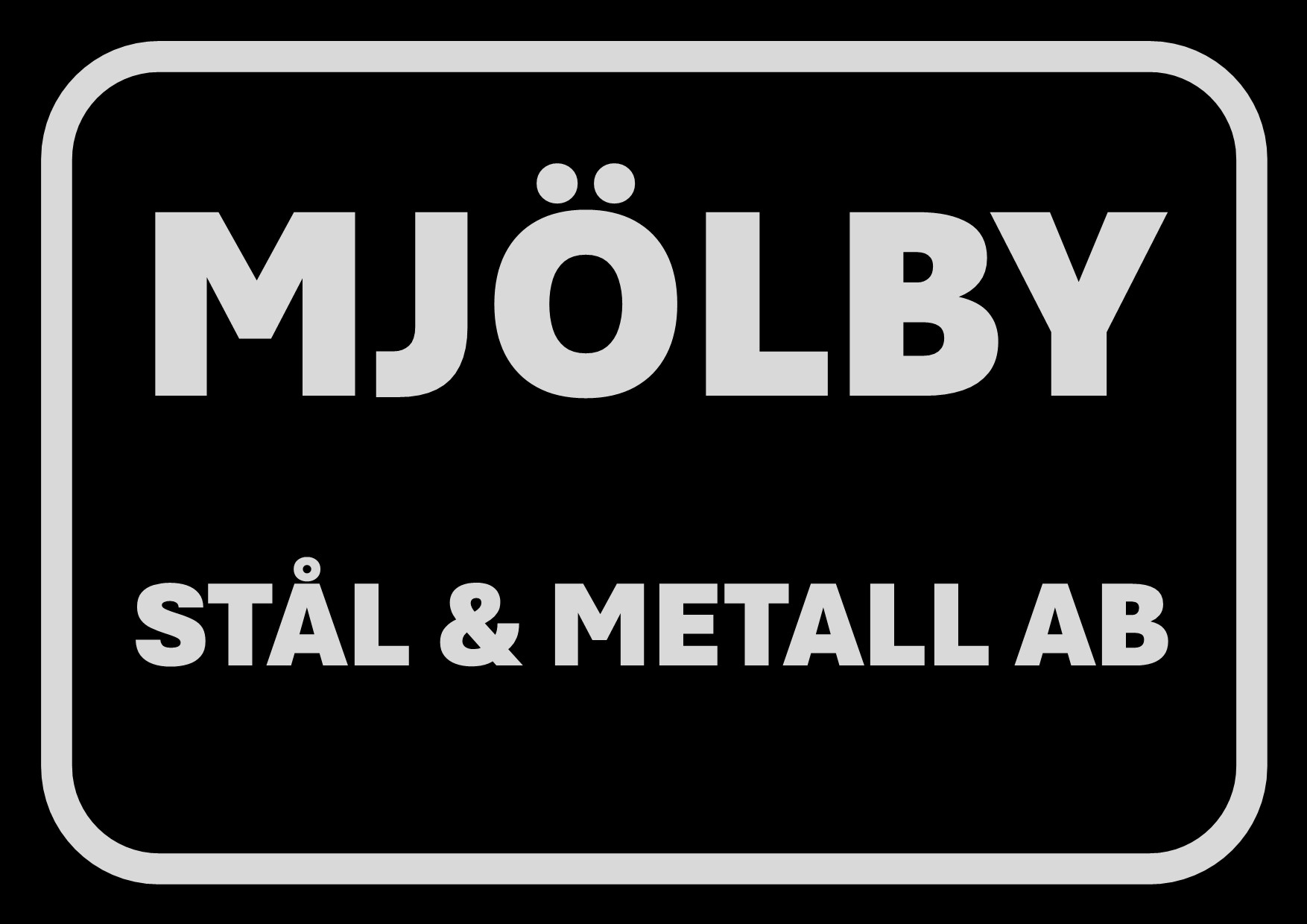 Mjölby stål & metall AB logotyp
