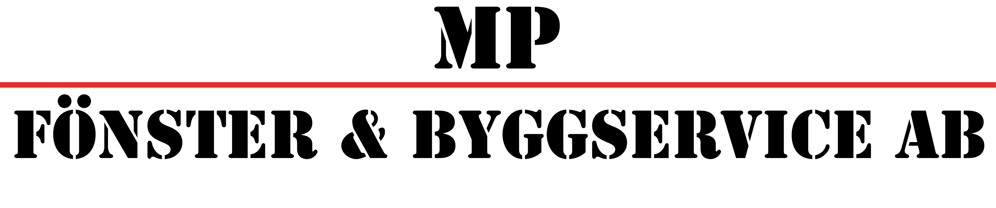 MP Fönster & Byggservice AB logotyp