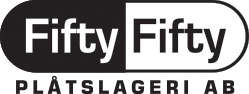 Fifty Fifty Plåtslageri AB logotyp