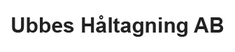 Ubbes håltagning AB logotyp