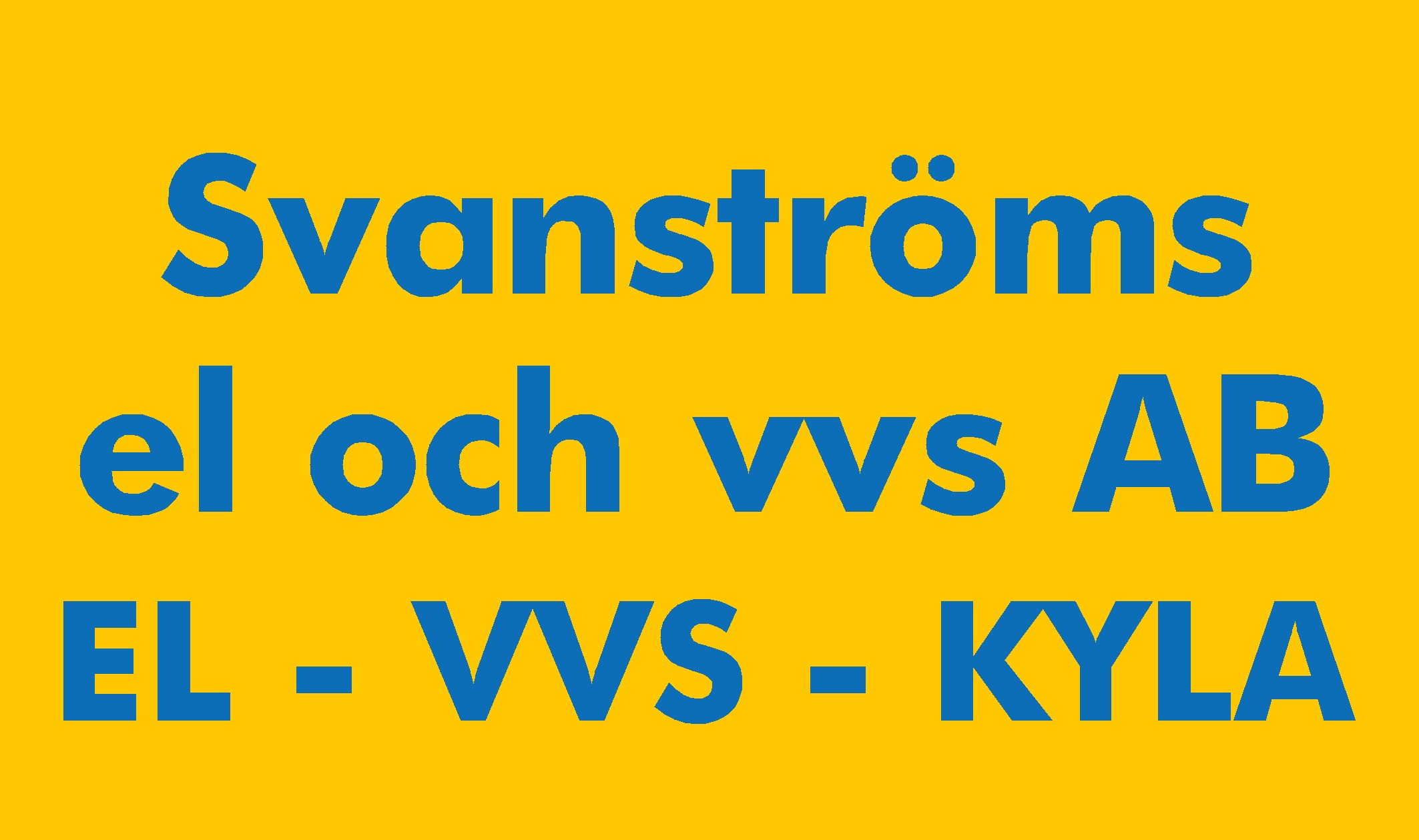 Svanströms El & VVS AB logotyp