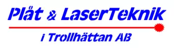 Plåt och laserteknik i Trollhättan AB logotyp