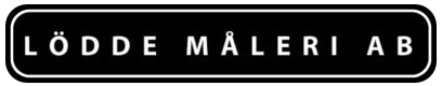 Lödde Måleri AB logotyp