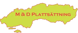 M & D Plattsättning AB logotyp