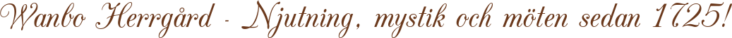 Vanbo Herrgård AB logotyp