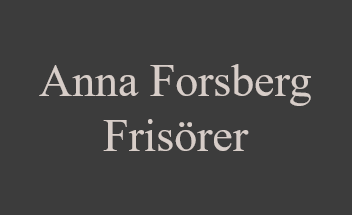 Frisör Anna Forsberg AB logotyp