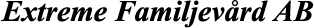Extreme Familjevård i Kronoberg AB logotyp