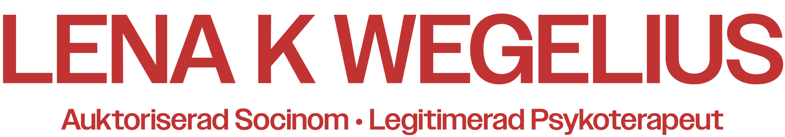 L K Wegelius AB logotyp