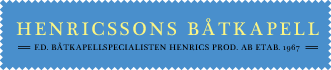 Henricssons Båtkapell AB logotyp