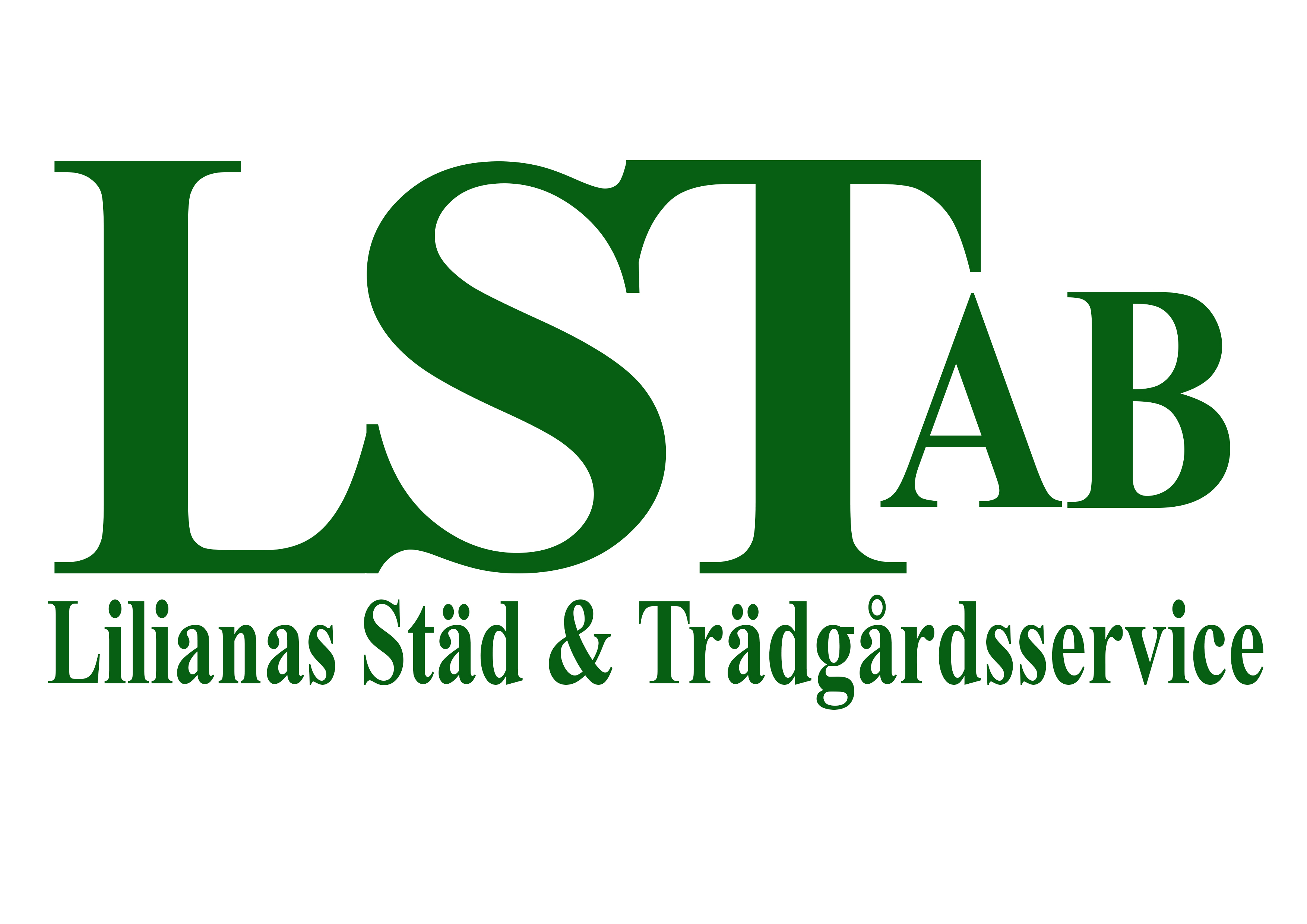 LST Lilianas Städ & Trädgårdsservice AB logotyp