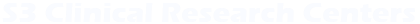 S3 Clinical Research Centers AB logotyp