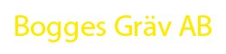Bogges Gräv AB logotyp