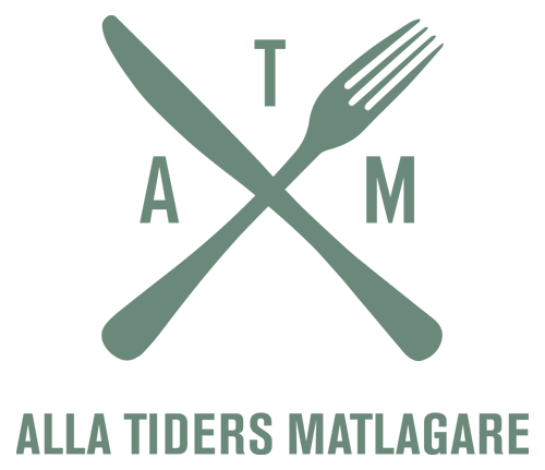 Alla Tiders Matlagare est. 1997 AB logotyp
