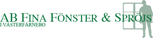 AB FINA FÖNSTER & SPRÖJS I VÄSTERFÄRNEBO logotyp