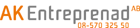 A & K Entreprenad AB logotyp