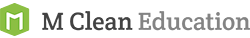 Mcleaned AB logotyp