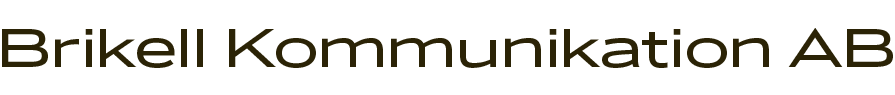 Brikell Kommunikation AB logotyp