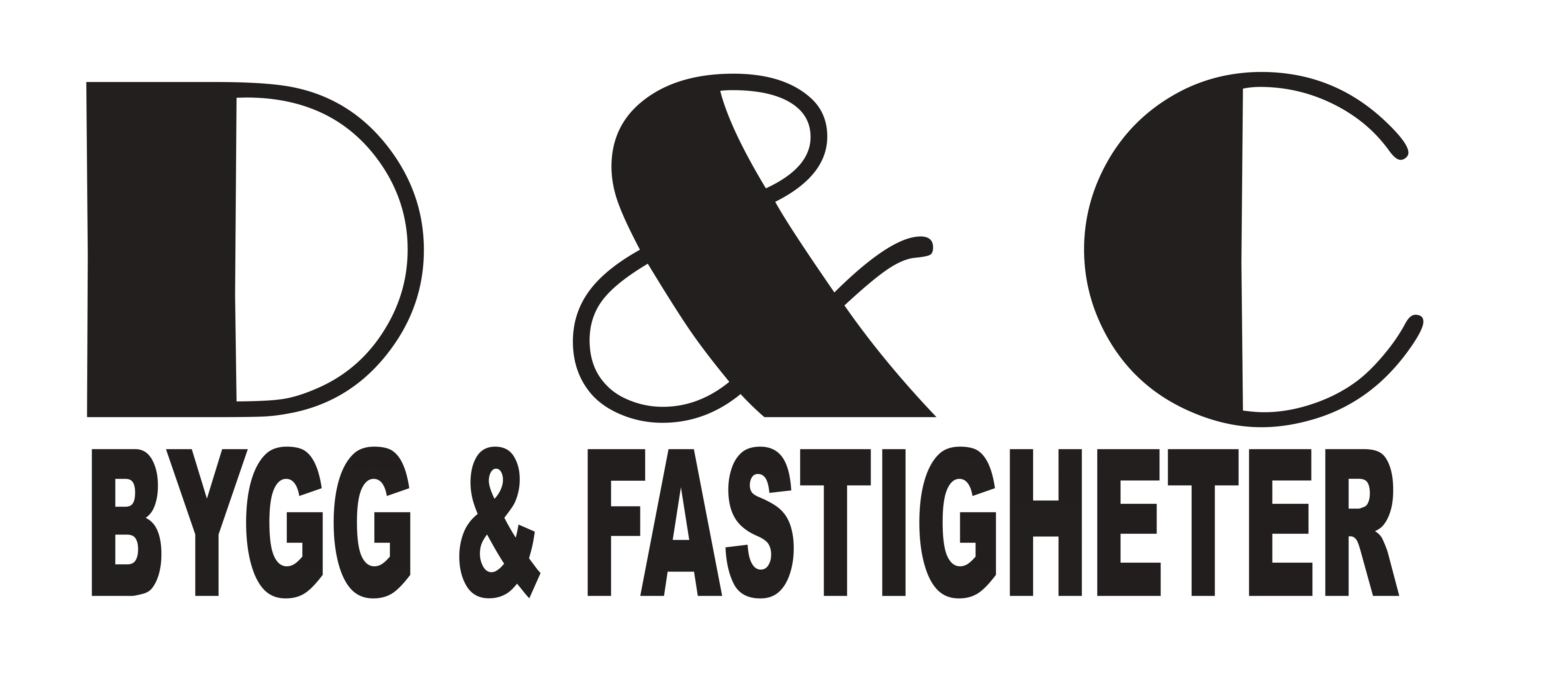 D & C Bygg & Fastigheter AB logotyp