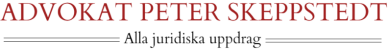 advokatfirman Peter Skeppstedt AB logotyp
