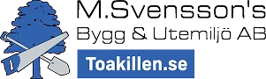 M. Svenssons Bygg & Utemiljö AB logotyp